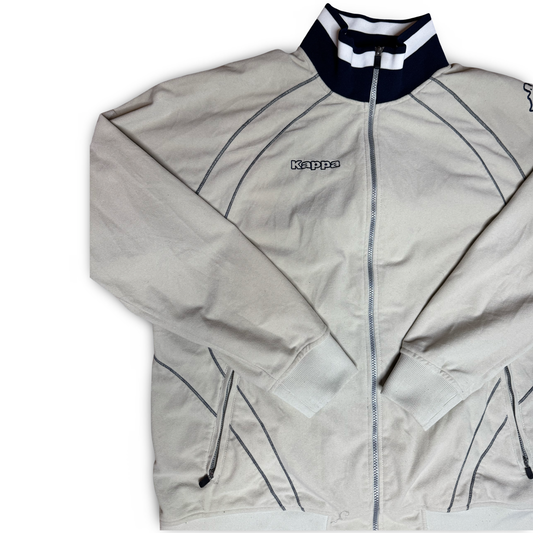 Vintage Hoddie Kappa Grey (Made in Italy , Late 2000-2001)