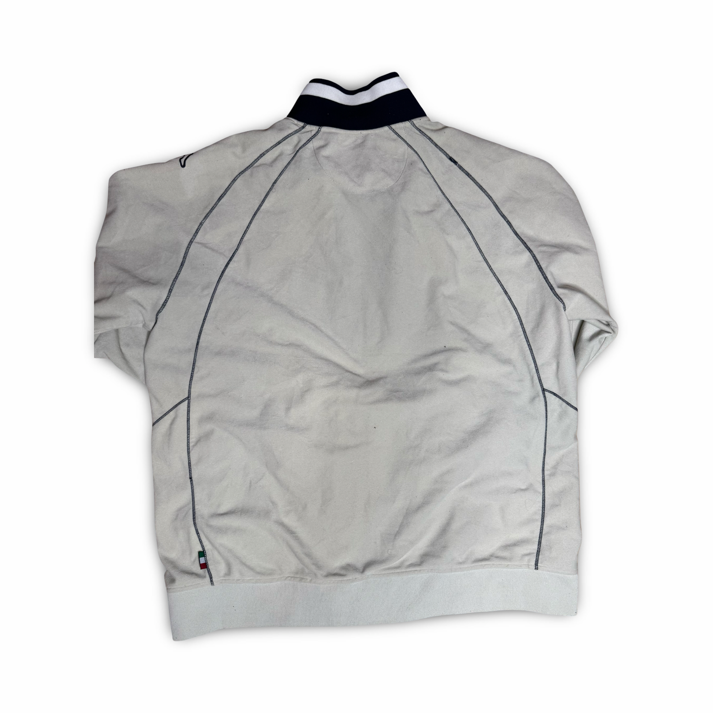 Vintage Hoddie Kappa Grey (Made in Italy , Late 2000-2001)