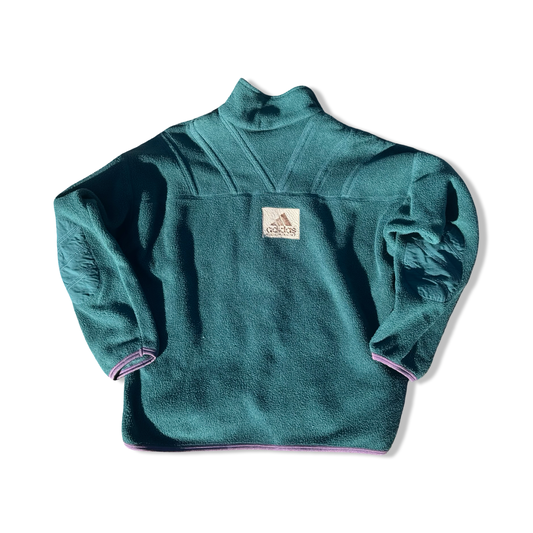 RARE Vintage Y2K 80-90s Adidas Equipment
Men Polartec half zip fleece sweatshirt