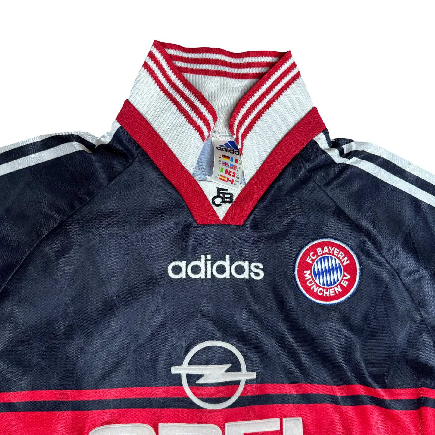 T-shirt Bayer Munich (Made in Germany , Late 1997-1998)