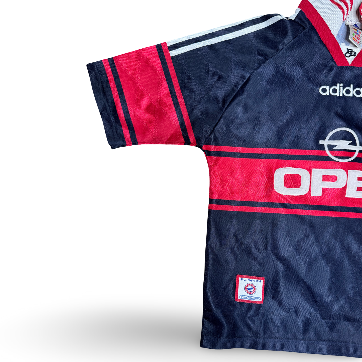 T-shirt Bayer Munich (Made in Germany , Late 1997-1998)