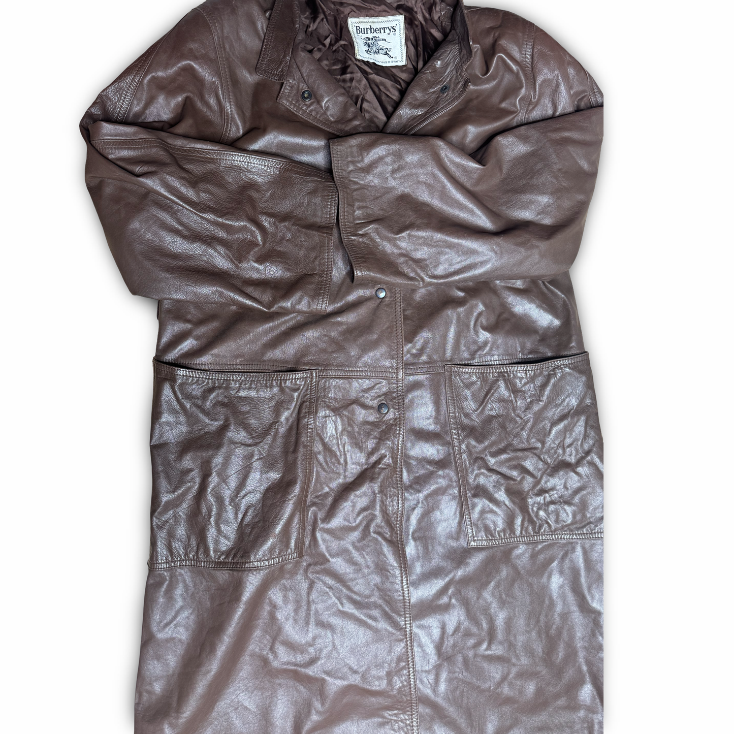 Vintage Burberrys' Jacket - Brown (Made in Spain, late 1980s-1990s)