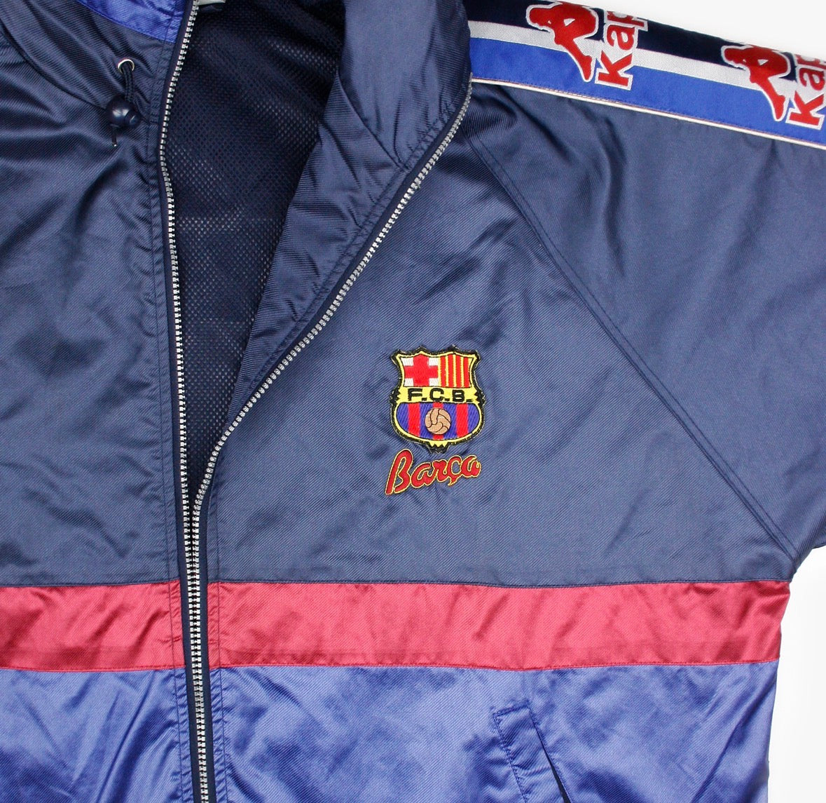 Zip-up jacket Fc Barcelona (Made in Italy , late 1995/1997)