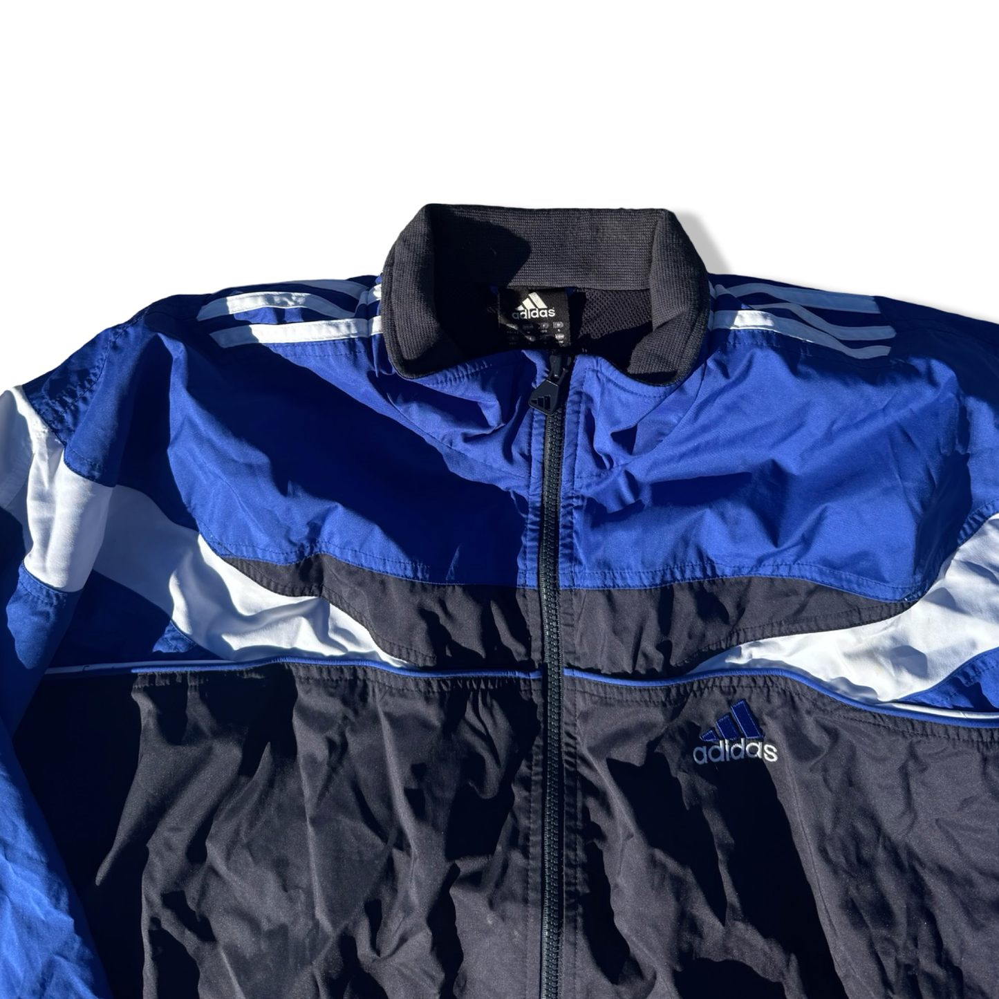 Adidas Navy blue & black long jacket