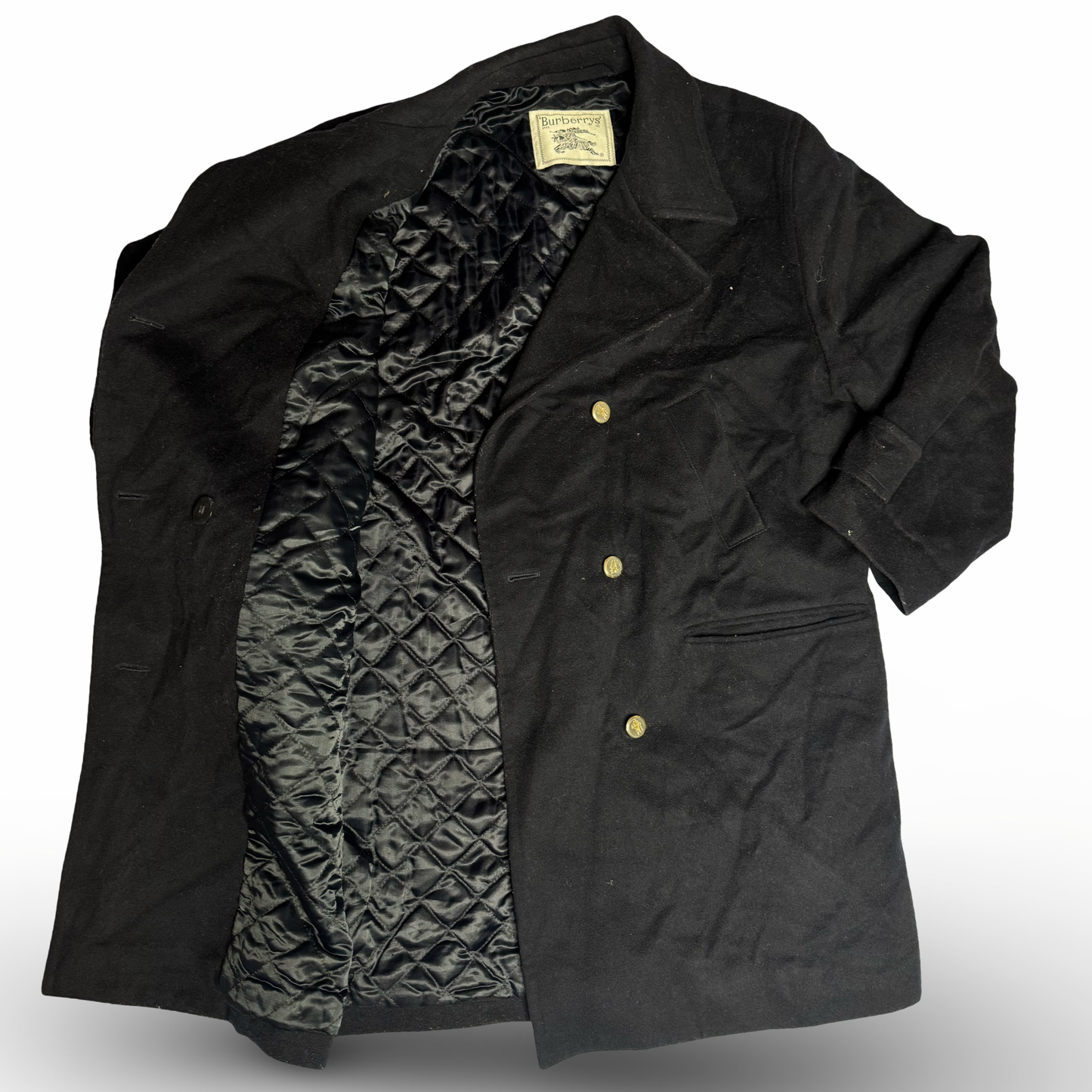 Vintage Suit Burberrys’ Black (Made in Spain late 1990’s)