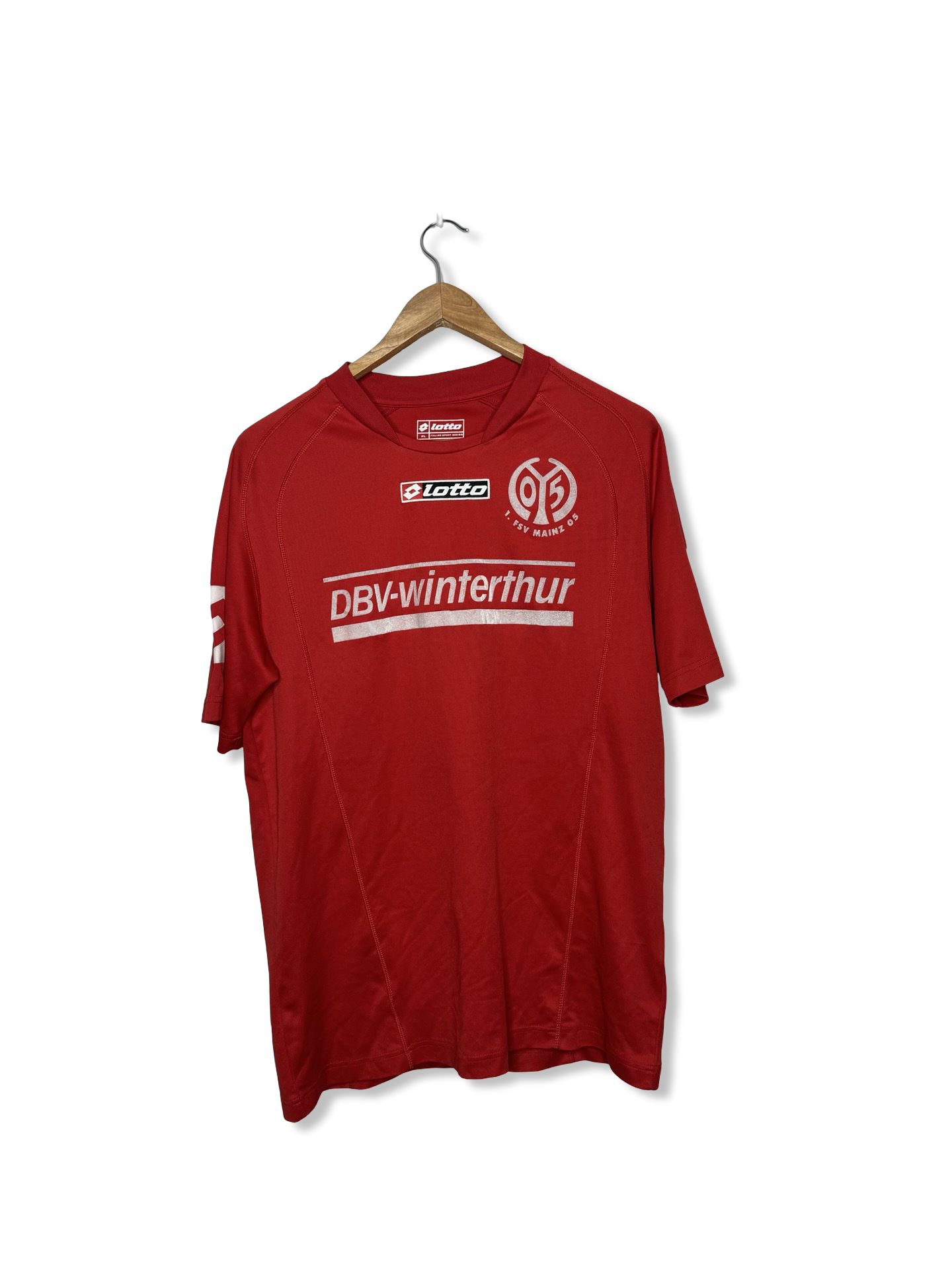 Vintage Lotto x 1. Fsv Mainz 05 2004/2005 home jersey