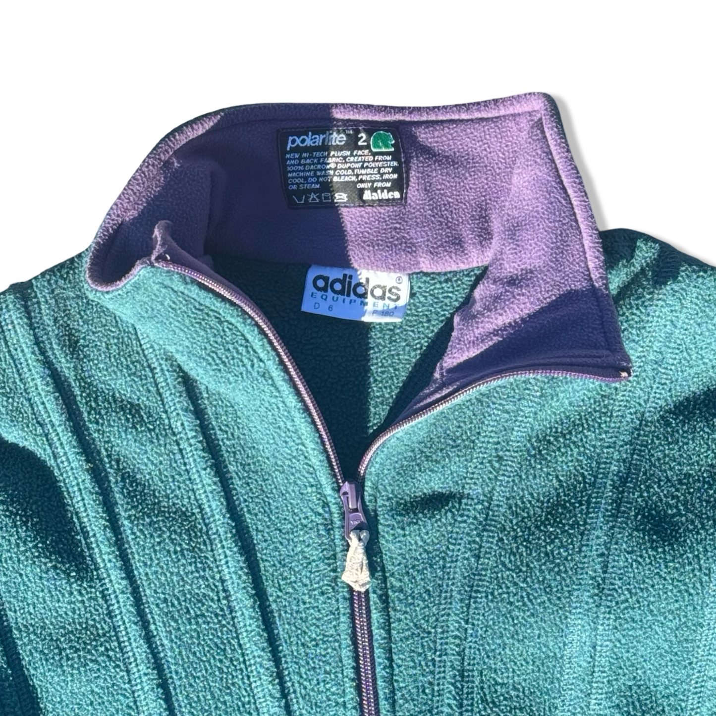 RARE Vintage Y2K 80-90s Adidas Equipment
Men Polartec half zip fleece sweatshirt