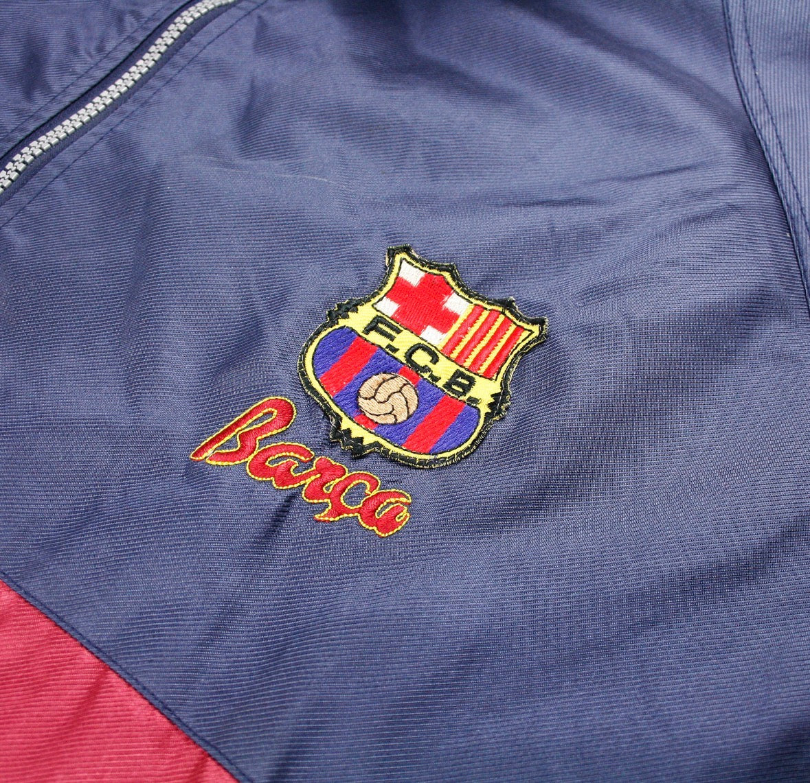 Zip-up jacket Fc Barcelona (Made in Italy , late 1995/1997)