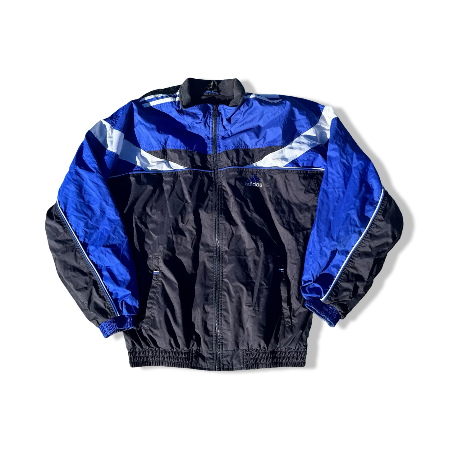 Adidas Navy blue & black long jacket