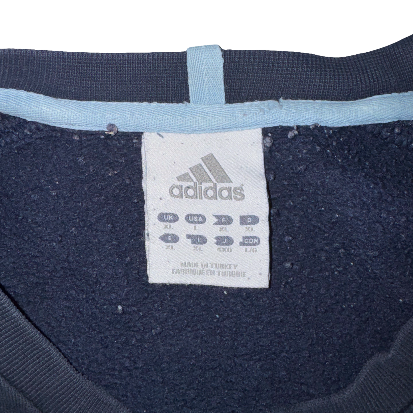 Hoddie Adidas Blue ( Made in Vietnam, late 2000)