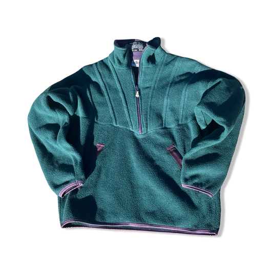 RARE Vintage Y2K 80-90s Adidas Equipment
Men Polartec half zip fleece sweatshirt
